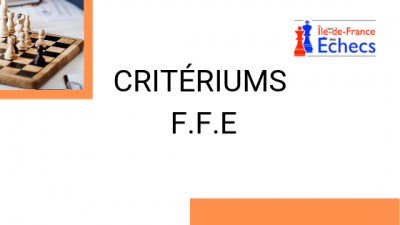 Critériums FFE